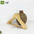 hotel anti-theft wooden hangers wholesale